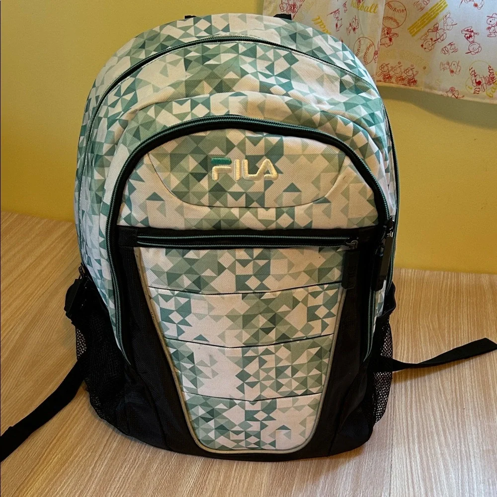 Fila filatech backpack green white black